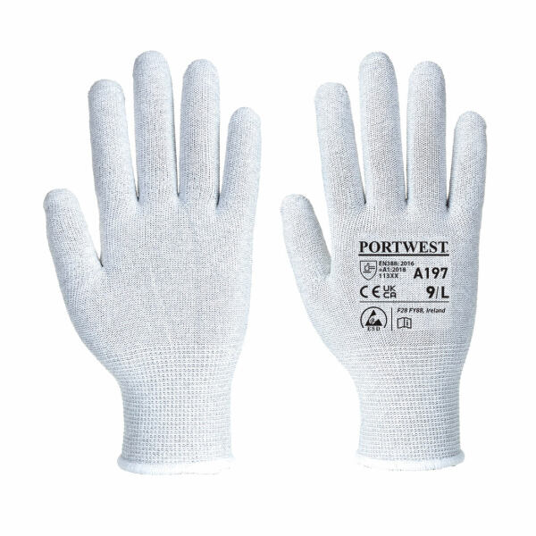 Antistatic Shell Glove Grey