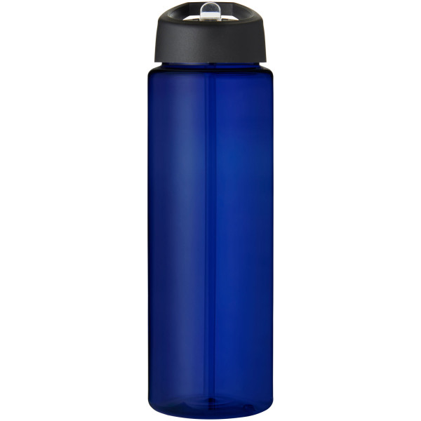 H2O Active® Eco Vibe 850 ml spout lid sport bottle - Blue/Solid black