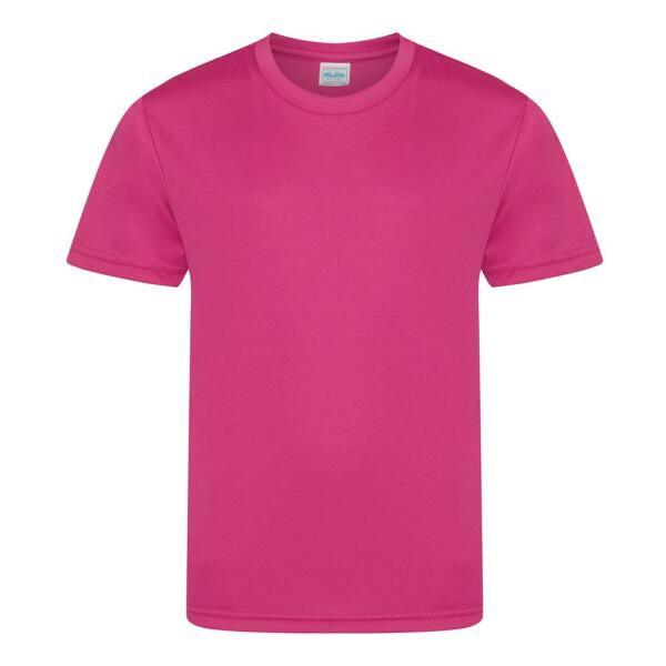 AWDis Kids Cool Smooth T-Shirt, Hot Pink, 3-4, Just Cool