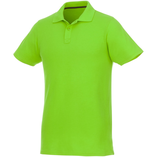 Helios short sleeve men's polo - Apple green - 3XL