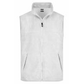 Fleece Vest - white - 4XL