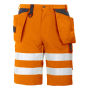 6503 Shorts HV Orange/Black CL.2 C44