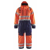 High Vis Oranje/Marineblauw