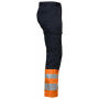 646523 PANTS HV CL 1 ORANGE/BLACK C156