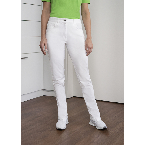 Ladies' 5-Pocket Trousers Classic-Stretch, from Sustainable Material , Organic Cotton