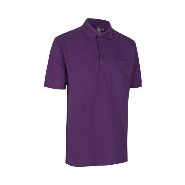 PRO Wear poloshirt | borstzak - Paars, 2XL PRO Wear poloshirt | borstzak - Paars, 2XL