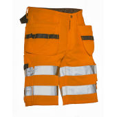 Jobman 2207 Hi-vis shorts hp oranje C48