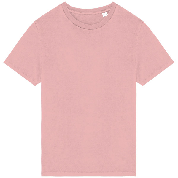 Ecologisch verwassen uniseks T-shirt Washed Petal Rose S
