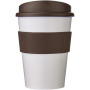 Americano® Medio 300 ml beker met grip - Wit/Bruin
