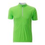 Men's Bike-T Half Zip - bright-green/white - 3XL