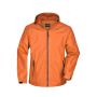 Men's Rain Jacket - orange/carbon - 3XL