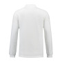 L&S Polosweater for him white XXXL