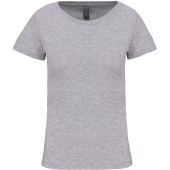 Dames-t-shirt BIO150 ronde hals Oxford Grey XS
