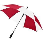 Barry 23" automatische paraplu - Rood/Wit