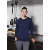TF 4 Long-Sleeve Ladies' Work Shirt Performance - navy - 2XL