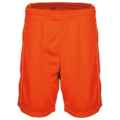 Damesbasketbalshorts Orange XL