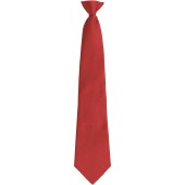 Colours Fashion Clip Tie Red One Size