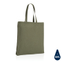 Impact AWARE™ Recycled cotton tote w/bottom 145g, green