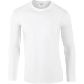 Softstyle® Euro Fit Adult Long Sleeve T-shirt White 3XL