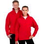 Micron Fleece Mid Layer Top - Red - L