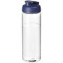 H2O Active® Vibe 850 ml sportfles met kanteldeksel - Transparant/Blauw