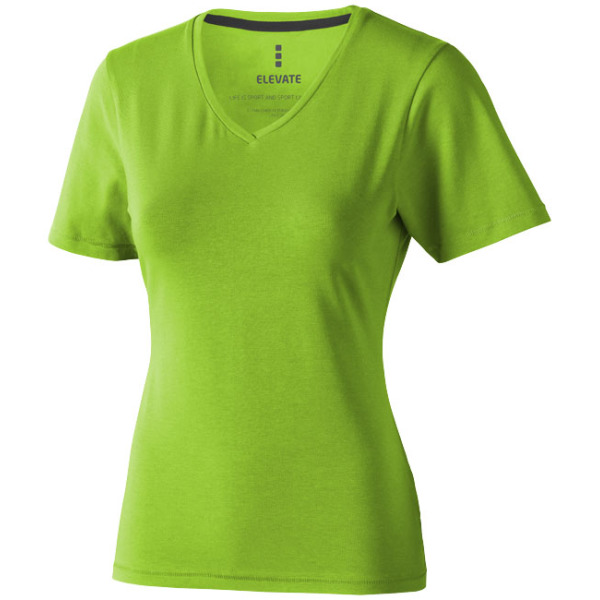 Kawartha biologisch dames t-shirt met korte mouwen - Appelgroen - XL