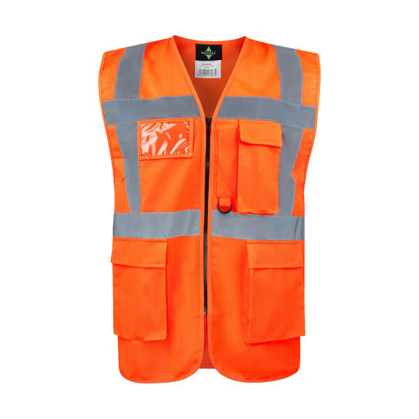 Executive Safety Vest "Hamburg" - Orange - S