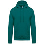 Herensweater met capuchon Emerald Green XS