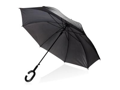 23” handsfree paraplu, zwart 23” handsfree paraplu, zwart