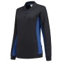 Polosweater Bicolor Dames 302002 Navy-Royalblue 5XL