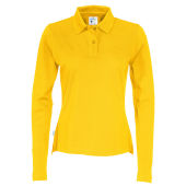 Piquet Long Sleeve Lady Yellow L (GOTS)