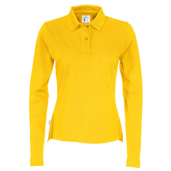 PIQUE LONG SLEEVE LADY YELLOW L