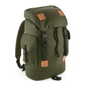 BagBase Urban Explorer Backpack, Military Green/Tan, ONE, Bagbase
