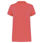 Ladies’ short-sleeved piqué polo shirt True Coral 3XL
