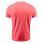 Harvest Portwillow Tee Red Melange XS