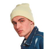 Heavyweight Long Beanie - Coral - One Size