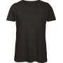 Organic Cotton Inspire Crew Neck T-shirt / Woman Black S