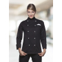 JF 1 Ladies' Chef Jacket Agathe - black - 34