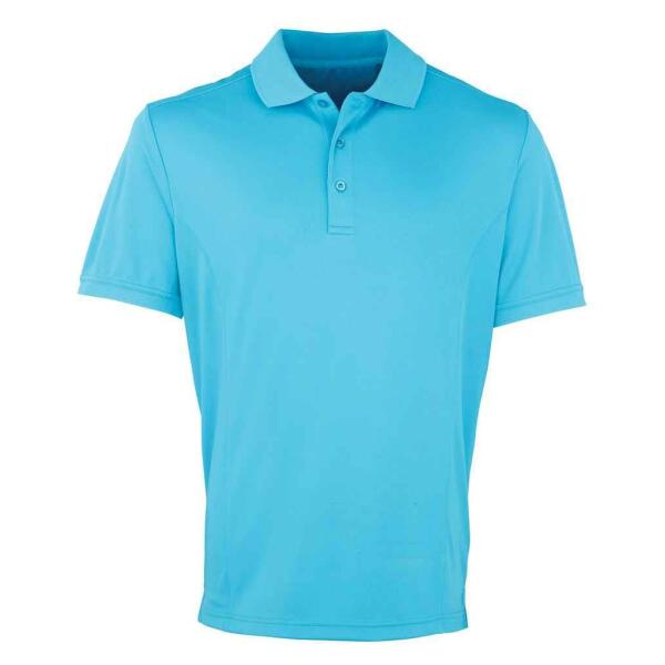 Coolchecker® Piqué Polo Shirt, Turquoise Blue, S, Premier