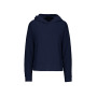 Damessweater met capuchon Lounge bio Navy L/XL