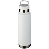 Colton 600 ml met koper vacuüm geïsoleerde drinkfles - Wit