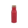 Thermo fles met bamboe deksel 500ml - Donker Rood