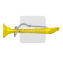 Deskpen matt cord - geel