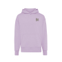 Iqoniq Yoho recycled cotton relaxed hoodie, lavender (S)