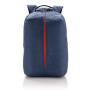 Smart office & sport backpack, blue, orange