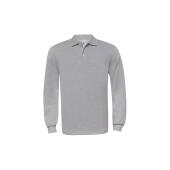 B&C Safran Longsleeve, Heather Grey, XXL