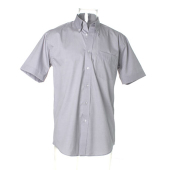 Classic Fit Premium Oxford Shirt SSL - Silver Grey - M