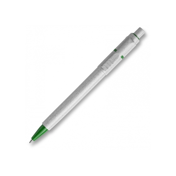 Ball pen Baron Stone hardcolour - Grey / Green