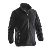 5901 Microfleece jacket zwart 3xl