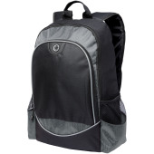 Benton 15" laptop rugzak 15L - Zwart/Grijs